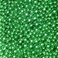 Metallic Pearls Sprinkles mix Green 75g - glutenvrij